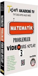 Tasarı Eğitim Yayınları Matematik Problemler Video Ders Notları 3 - 1