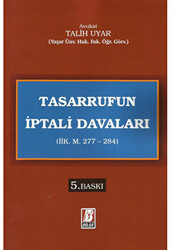 Tasarrufun İptali Davaları İİK. M. 277 - 284 - 1