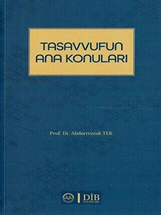 Tasavvufun Ana Konuları - 1