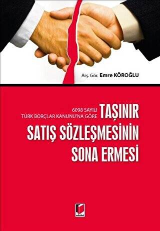 Taşınır Satış Sözleşmesinin Sona Ermesi - 1