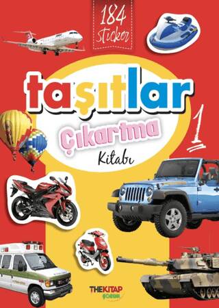 Taşıtlar Çıkartma Kitabı - 1 - 1
