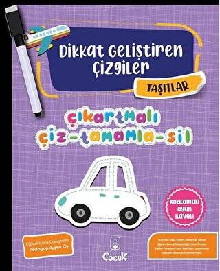 Taşıtlar - Dikkat Geliştiren Çizgiler - 1