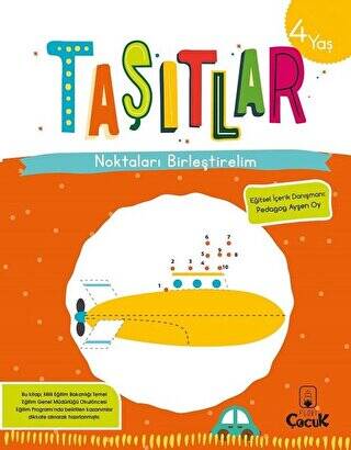 Taşıtlar - Noktaları Birleştirelim 4 Yaş - 1