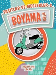 Taşıtlar ve Meslekler 2 Boyama Kitabı - 1