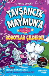Tavşancık Maymun`a Karşı Robotlar Çıldırdı! - The Kitap Çocuk