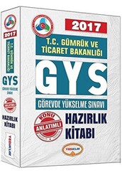 T.C. Gümrük ve Ticaret Bakanlığı GYS Görevde Yükselme Sınavı Hazırlık Kitabı 2017 - 1