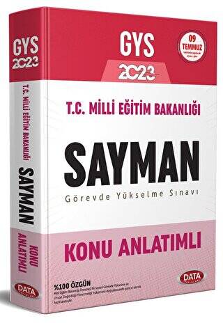 T.C. Milli Eğitim Bakanlığı Sayman GYS Konu Anlatımlı - 1