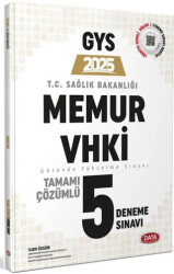T.C Sağlık Bakanlığı Memur VHKİ Tamamı Çözümlü 5 Deneme Sınavı - 1