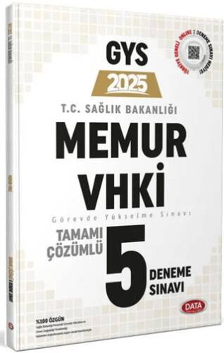 T.C Sağlık Bakanlığı Memur VHKİ Tamamı Çözümlü 5 Deneme Sınavı - 1
