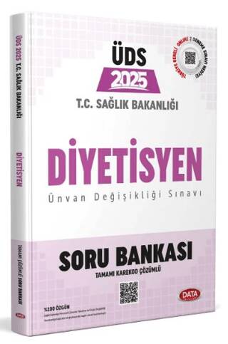 T.C. Sağlık Bakanlığı ÜDS Diyetisyen Soru Bankası Tamamı Karekod Çözümlü - 1