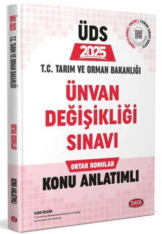 T.C. Tarım ve Orman Bakanlığı Unvan Değişikliği Sınavı Ortak Konular Konu Anlatımlı - 1