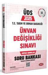 T.C. Tarım ve Orman Bakanlığı Unvan Değişikliği Sınavı Ortak Konular Soru Bankası - 1