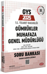 T.C. Ticaret Bakanlığı Gümrükler Muhafaza Genel Müdürlüğü GYS Soru Bankası - Karekod Çözümlü - Data Yayınları