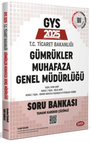 T.C. Ticaret Bakanlığı Gümrükler Muhafaza Genel Müdürlüğü GYS Soru Bankası - Karekod Çözümlü - 1