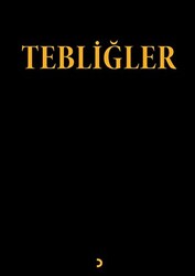 Tebliğler - 1