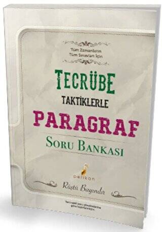 Tecrübe Taktiklerle Paragraf Soru Bankası - 1