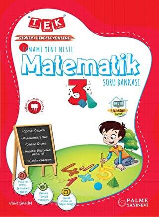 Tek 3.Sınıf Tamamı Yeni Nesil Matematik Soru Bankası - 1