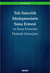 Tek Satıcılık Sözleşmesinin Sona Ermesi - 1