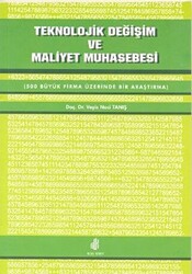 Teknolojik Değişim ve Maliyet Muhasebesi - 1