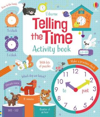 Telling The Time Activity Book - 1