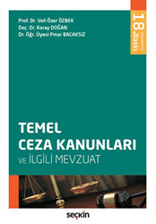 Temel Ceza Kanunları ve İlgili Mevzuat - 1