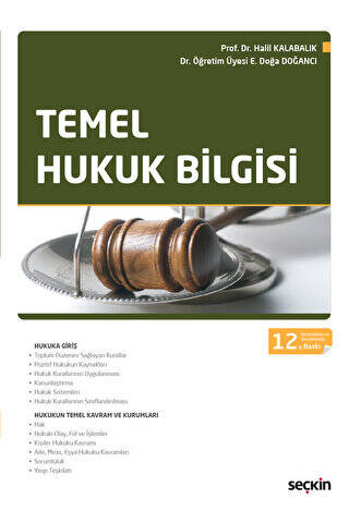 Temel Hukuk Bilgisi - 1