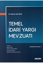 Temel İdari Yargı Mevzuatı - 1
