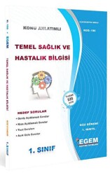 Temel Sağlık ve Hastalık Bilgisi Konu Anlatımlı Soru Bankası - Güz Dönemi 1. Yarıyıl 190 - 1