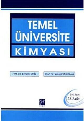 Temel Üniversite Kimyası Soruların Çözümleri ve Yeni Sorular Ek Kitapçığı İle - 2 Kitap Takım - 1