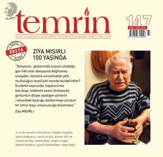 Temrin Düşünce ve Edebiyat Dergisi Sayı: 147 Ocak - Şubat 2026 - 1