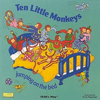 Ten Little Monkeys Jumping on the Bed - 1