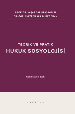 Teorik ve Pratik Hukuk Sosyolojisi - 1