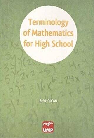 Terminology of Mathematics for High School - 1