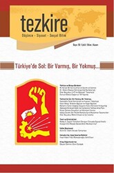 Tezkire Dergisi Sayı: 50 Eylül-Ekim-Kasım - Tezkire Dergisi