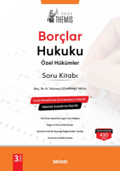THEMIS - Borçlar Hukuku Özel Hükümler - Soru Kitabı - Seçkin Yayıncılık