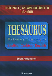 Thesaurus Dictionary Of Synonyms İngilizce Eş Anlamlı Kelimeler Sözlüğü - 1