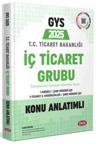 Ticaret Bakanlığı İç Ticaret Grubu Konu Anlatımlı - 1
