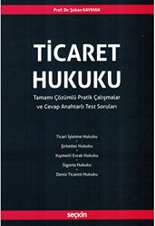 Ticaret Hukuku - 1