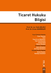 Ticaret Hukuku Bilgisi - 1