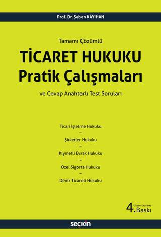Ticaret Hukuku Pratik Çalışmaları - 1