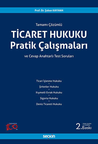 Ticaret Hukuku Pratik Çalışmaları - 1