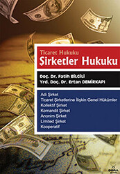 Ticaret Hukuku Şirketler Hukuku - 1