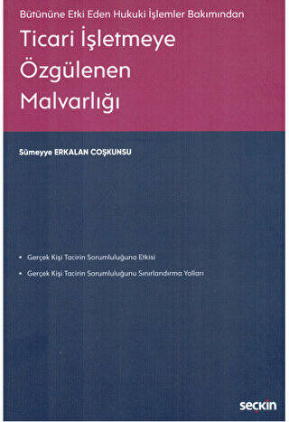 Ticari İşletmeye Özgülenen Malvarlığı - 1
