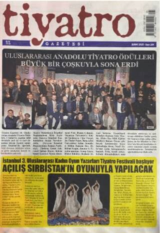 Tiyatro Gazetesi Sayı: 164 Şubat 2025 - 1