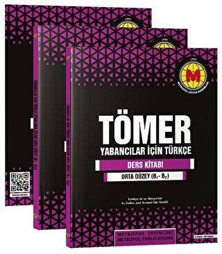 TÖMER Yabancılar İçin Türkçe Öğretim Seti 3 Kitap B1- B2 - 1