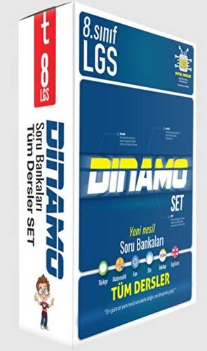 Tonguç Yayınları 8. Sınıf Dinamo Tüm Dersler Soru Bankası Set - 1