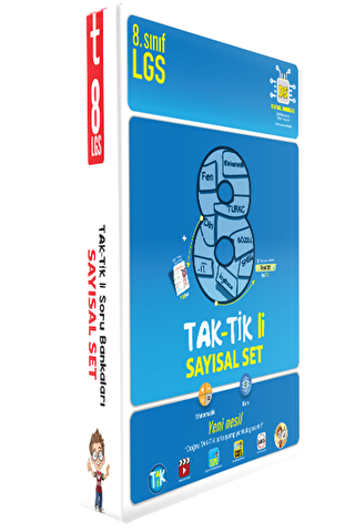 Tonguç Yayınları 8. Sınıf Taktikli Sayısal Set - 1