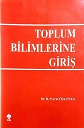 Toplum Bilimlerine Giriş - 1