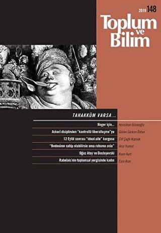Toplum ve Bilim Dergisi Sayı: 148 - 1