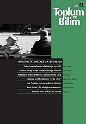 Toplum ve Bilim Dergisi Sayı: 151 - İletişim Yayınevi